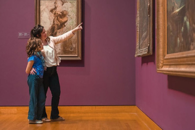 A picture of tour and guide